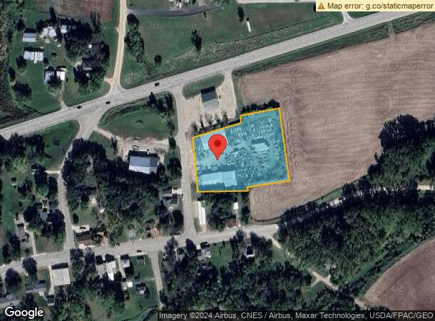  604 Mill St, Twin Lakes, MN Parcel Map