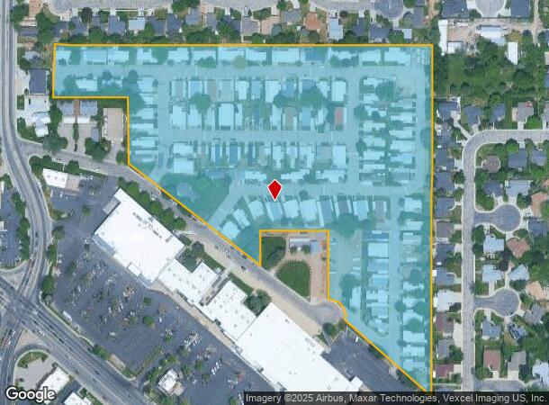 5384 N Glencrest Ln, Boise, ID Parcel Map