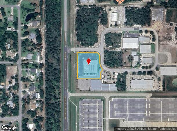  2911 Oxbow Cir, Cocoa, FL Parcel Map