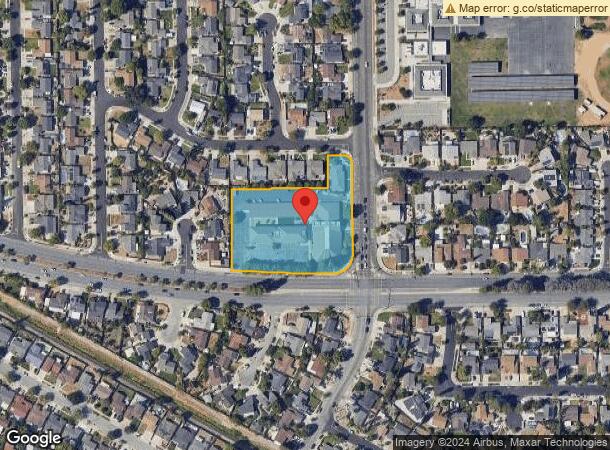  5828 Santa Teresa Blvd, San Jose, CA Parcel Map