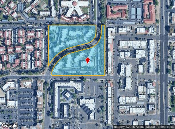 10888 N 70Th St, Scottsdale, AZ Parcel Map
