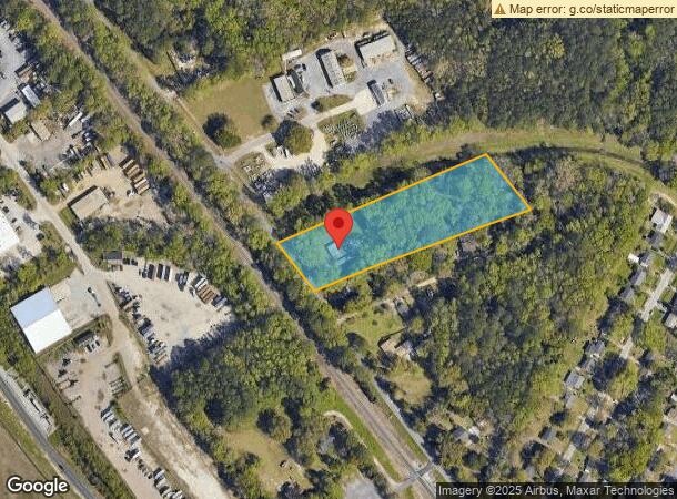  6548 Ward Ave, North Charleston, SC Parcel Map