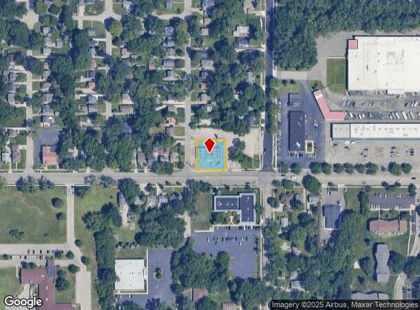 1533 Leonard St Ne, Grand Rapids, MI Parcel Map