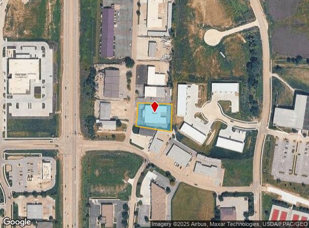 1617 N 203Rd St, Elkhorn, NE Parcel Map