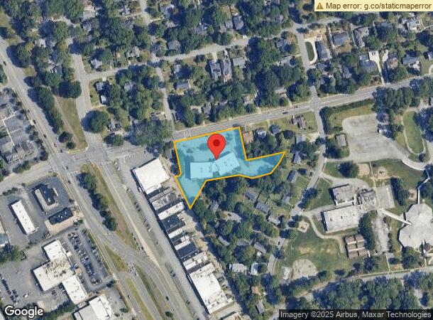  1515 W Cornwallis Dr, Greensboro, NC Parcel Map