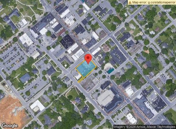  100 S Main St, Blacksburg, VA Parcel Map