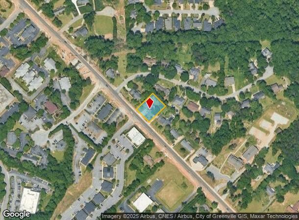  203 Roper Mountain Road Ext, Greenville, SC Parcel Map