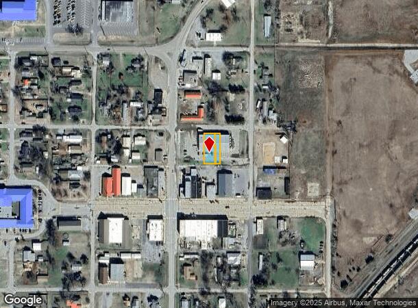  122 N 2Nd St, Cyril, OK Parcel Map