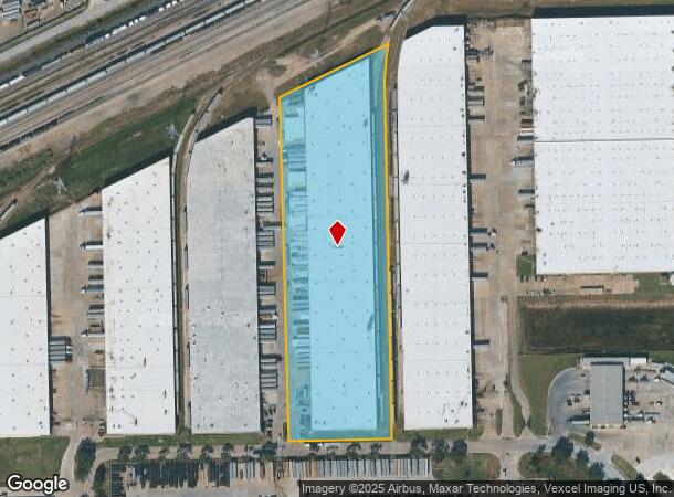  8711 Citypark Loop, Houston, TX Parcel Map