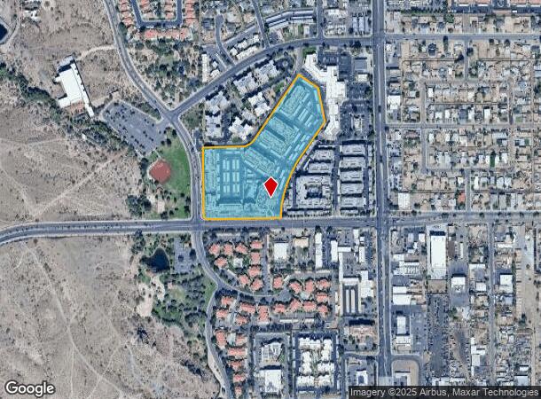 600 E Curry Rd, Tempe, AZ Parcel Map