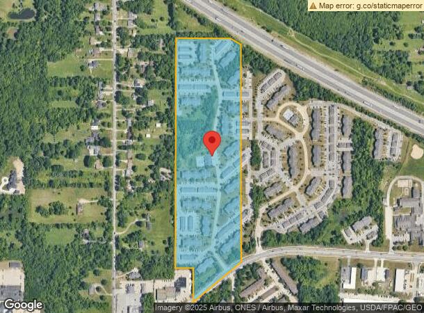  13243 Spruce Run Dr, North Royalton, OH Parcel Map