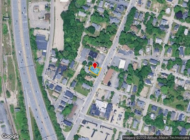  126 Lincoln St, Worcester, MA Parcel Map