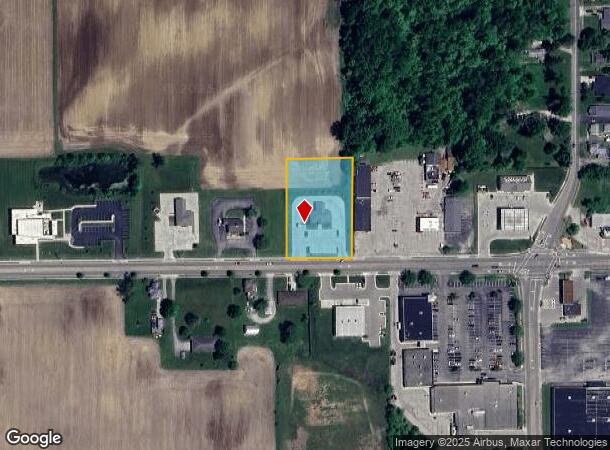  647 W Main St, New Lebanon, OH Parcel Map