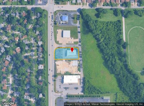 18801 S Halsted St, Glenwood, IL Parcel Map