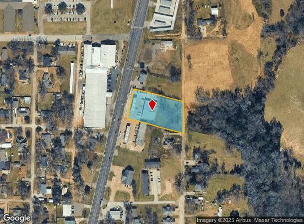 680 N Frankston Hwy, Frankston, TX Parcel Map