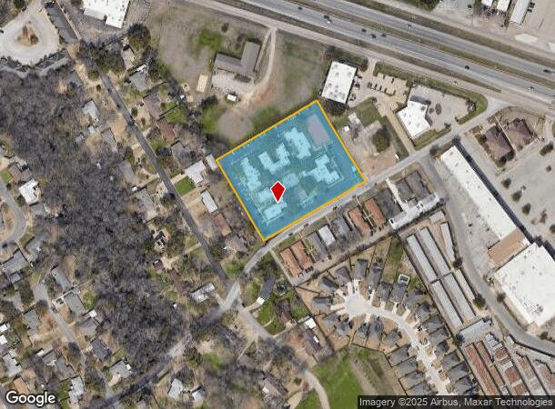  7301 Sanger Ave, Waco, TX Parcel Map