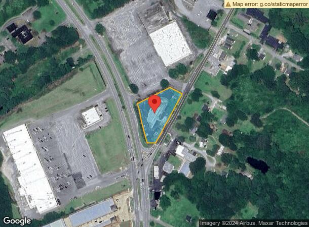  884 W Market St, Smithfield, NC Parcel Map