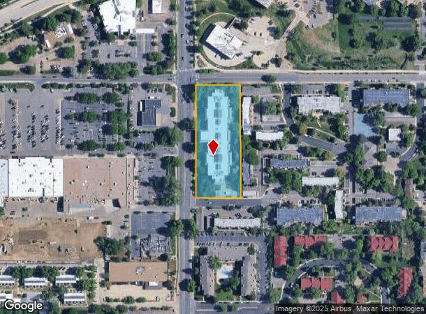 3350 30Th St, Boulder, CO Parcel Map