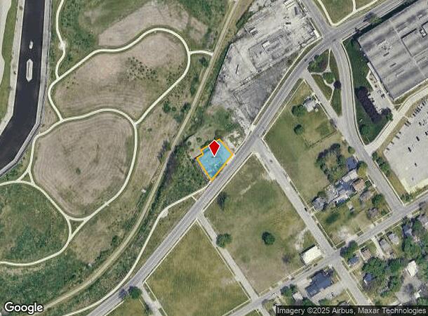  1222 Glenwood Ave, Flint, MI Parcel Map