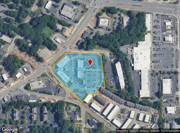 13 N Main St, Alpharetta, GA Parcel Map