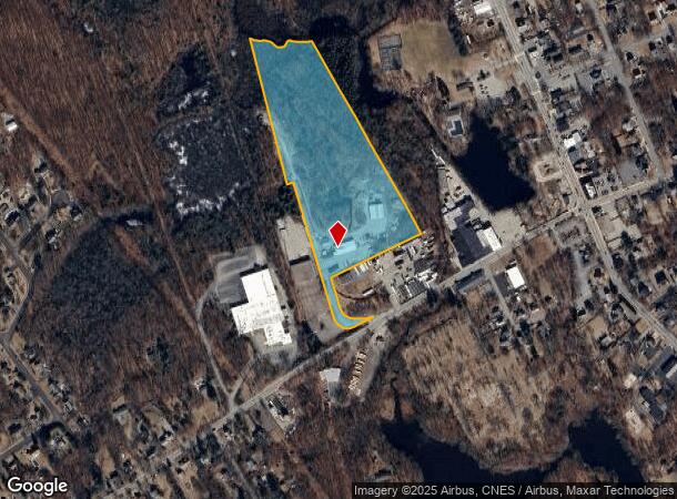  29 W Bacon St, Plainville, MA Parcel Map