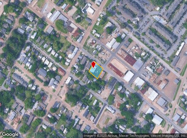 1412 Jefferson St, Lafayette, LA Parcel Map