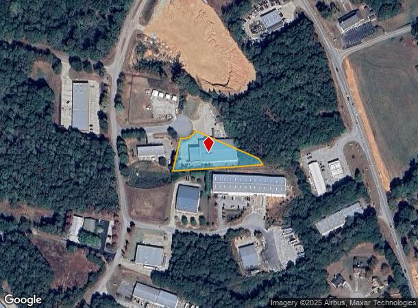 5456 Dalton Ct, Braselton, GA Parcel Map