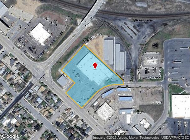 524 Front St, Evanston, WY Parcel Map