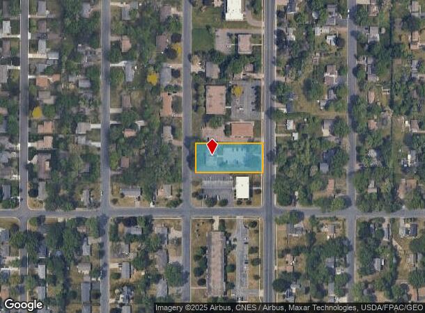 9916 Nicollet Ave S, Minneapolis, MN Parcel Map
