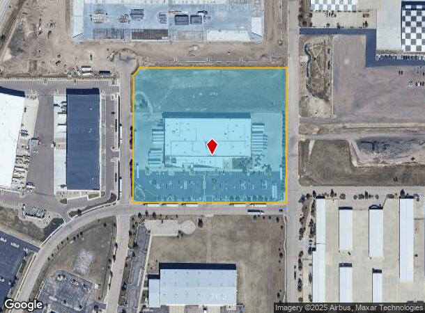  890 N Newport Rd, Colorado Springs, CO Parcel Map