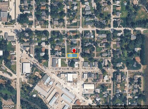 124 S Stark St, Bennington, NE Parcel Map