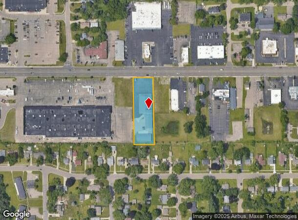  100 Columbia Ave E, Battle Creek, MI Parcel Map