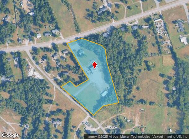  2528 Halls Hill Pike, Murfreesboro, TN Parcel Map