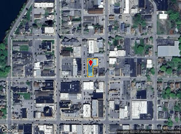 212 E Locust St, Clearfield, PA Parcel Map