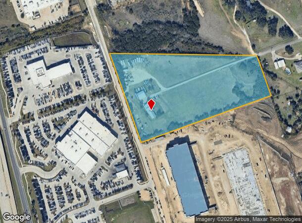  101 Oakwood Trl, Leander, TX Parcel Map