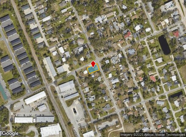  406 Oak Pl, Port Orange, FL Parcel Map