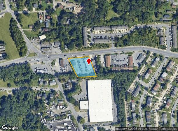  Hollins Ferry Rd, Baltimore, MD Parcel Map