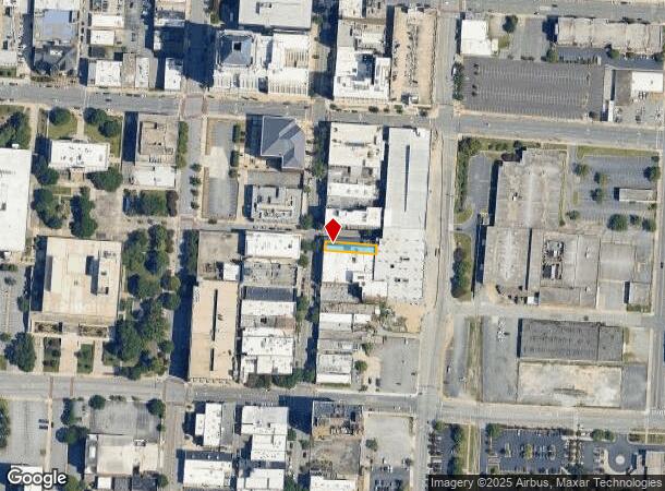 201 S Elm St, Greensboro, NC Parcel Map