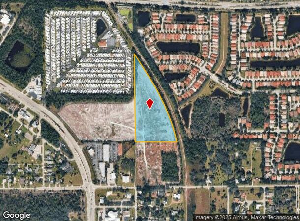 Access Undetermined, Estero, FL Parcel Map