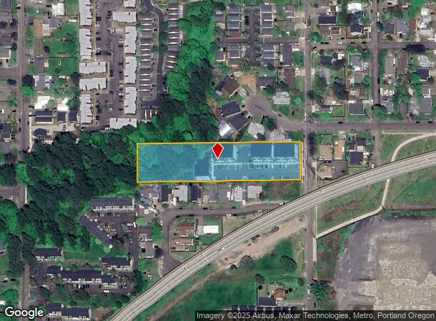  1109 S River St, Newberg, OR Parcel Map