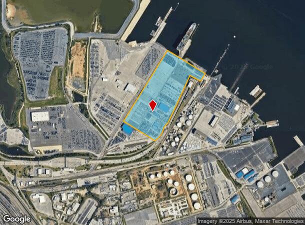 2901 Childs St, Curtis Bay, MD Parcel Map