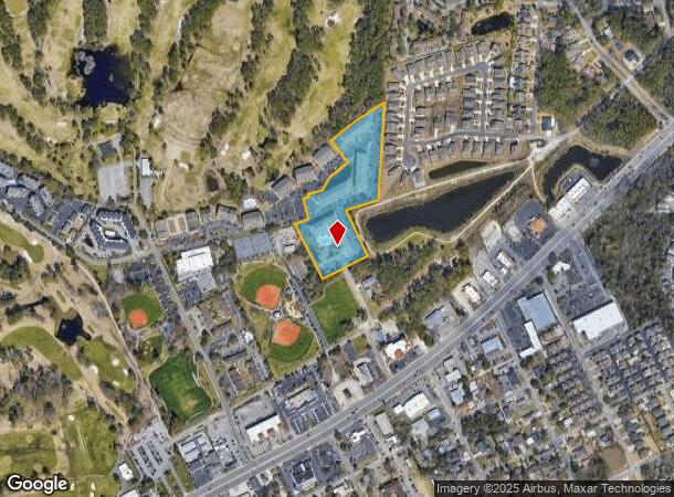  1100 David St, North Myrtle Beach, SC Parcel Map