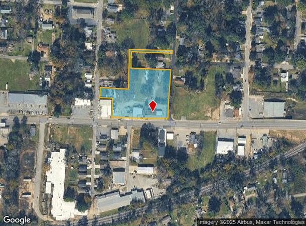  1114 Edison Ave, Benton, AR Parcel Map