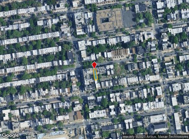  84 Hart St, Brooklyn, NY Parcel Map