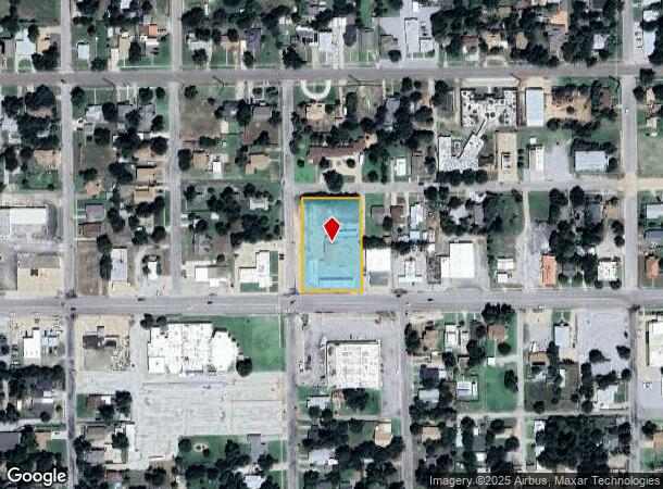  2424 Wilbarger St, Vernon, TX Parcel Map