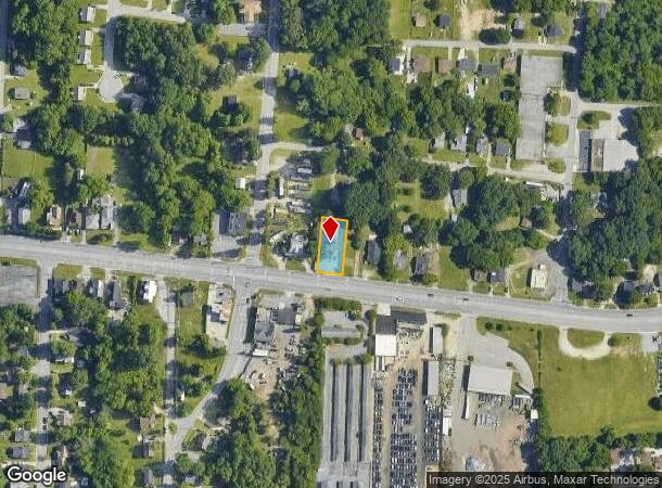  2726 W English Rd, High Point, NC Parcel Map