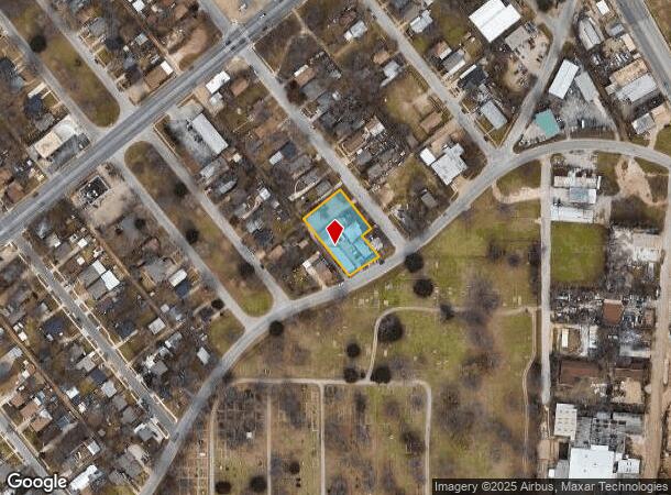 502 Grand Ave, Fort Worth, TX Parcel Map