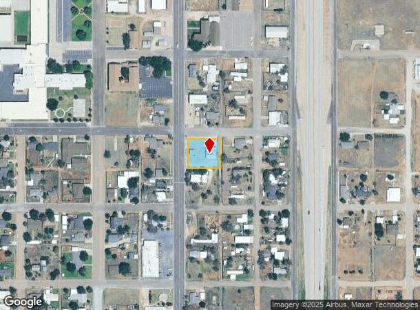 512 Avenue D, Abernathy, TX Parcel Map