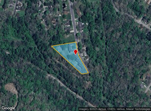  1026 Woodlawn Ave, Beckley, WV Parcel Map