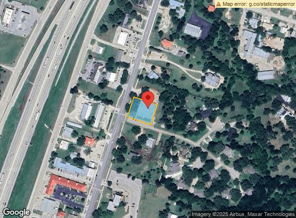  805 N Main St, Salado, TX Parcel Map